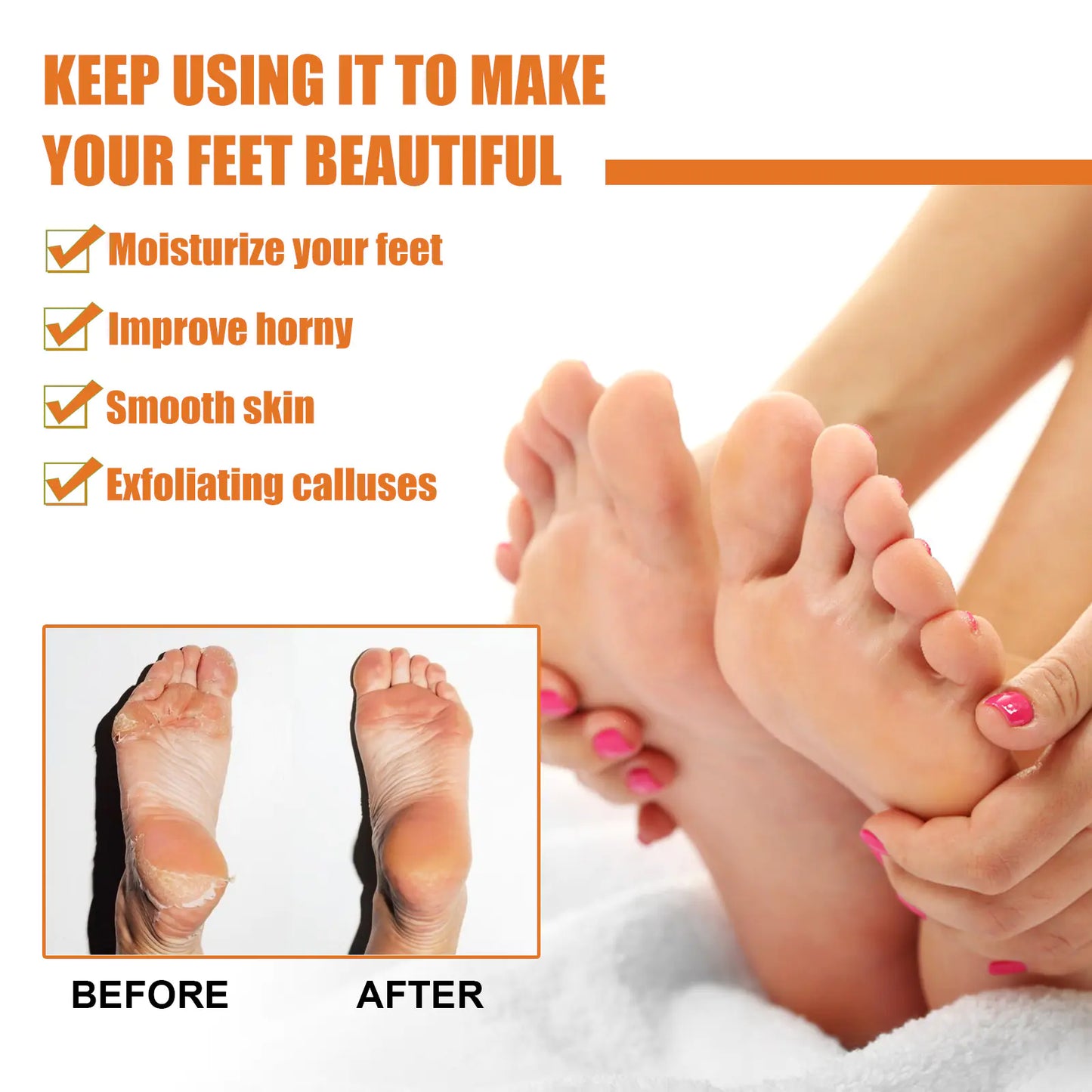 South Moon Foot Exfoliating Spray for Rough Skin Care