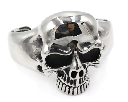 Retro Titanium Steel Men's Bracelet with Skull Design