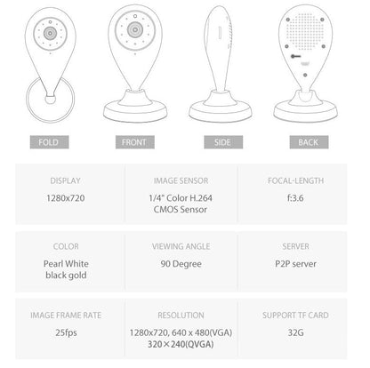 1080P HD Wireless Mini Security WiFi Camera - Shaikat And Zuthi’s Tech Ideas