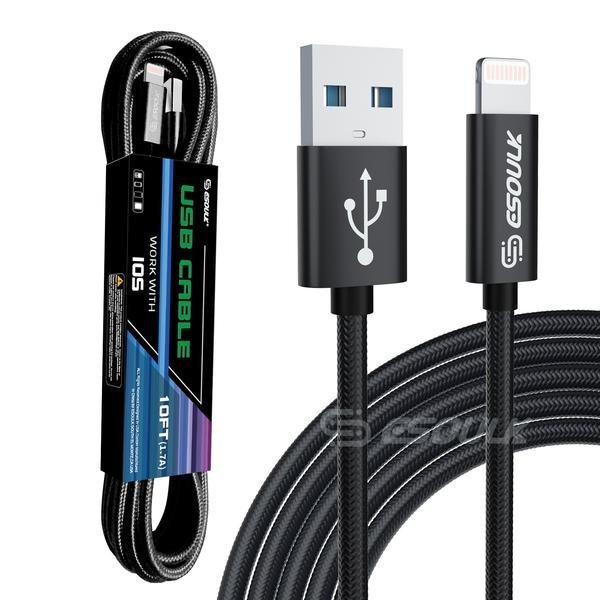 10FT USB Cable For IPhone XS/XR/XS MAX 1.7A - Shaikat And Zuthi’s Tech Ideas