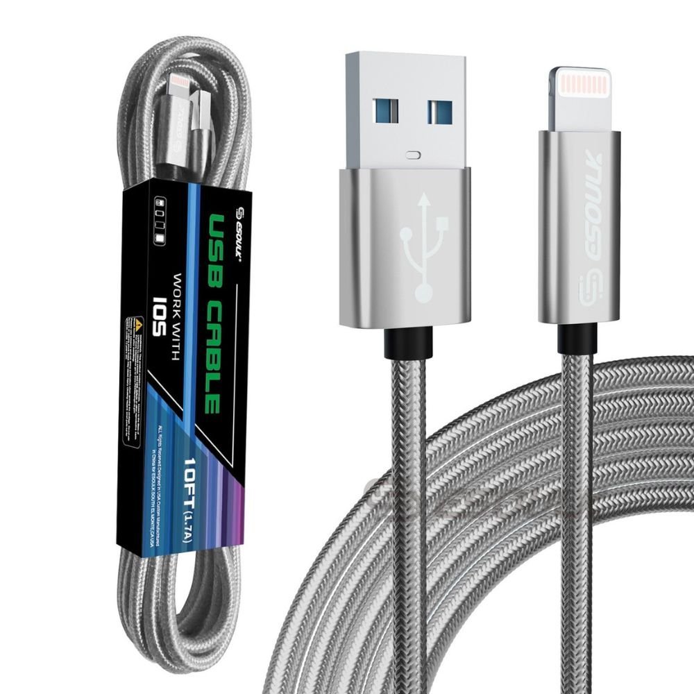 10FT USB Cable For IPhone XS/XR/XS MAX 1.7A - Shaikat And Zuthi’s Tech Ideas