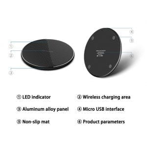15W Fast Wireless Charger Pad - Shaikat And Zuthi’s Tech Ideas
