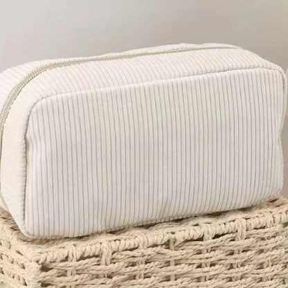 Corduroy Cosmetic Bag