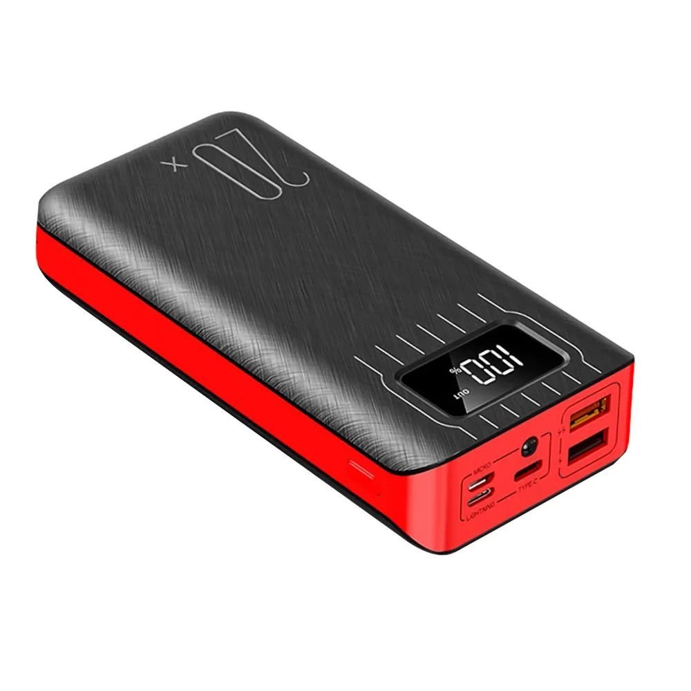 20000mAh External Battery Power Bank Dual USB With LED Flashlight - Shaikat And Zuthi’s Tech Ideas