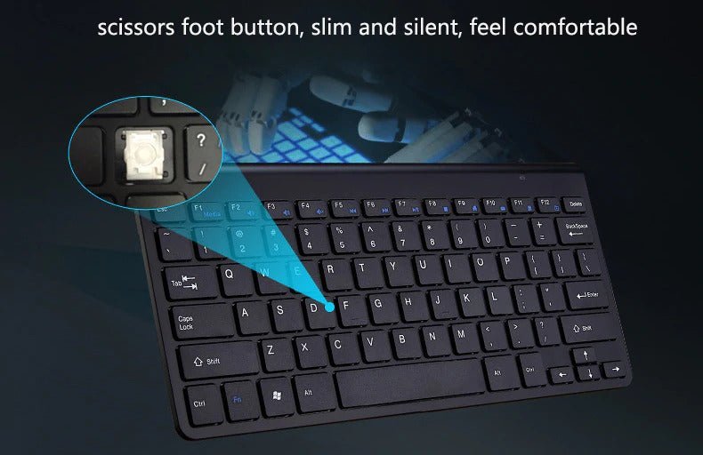 2.4 GHz Wireless Mini Keyboard And Optical Mouse Set - Shaikat And Zuthi’s Tech Ideas
