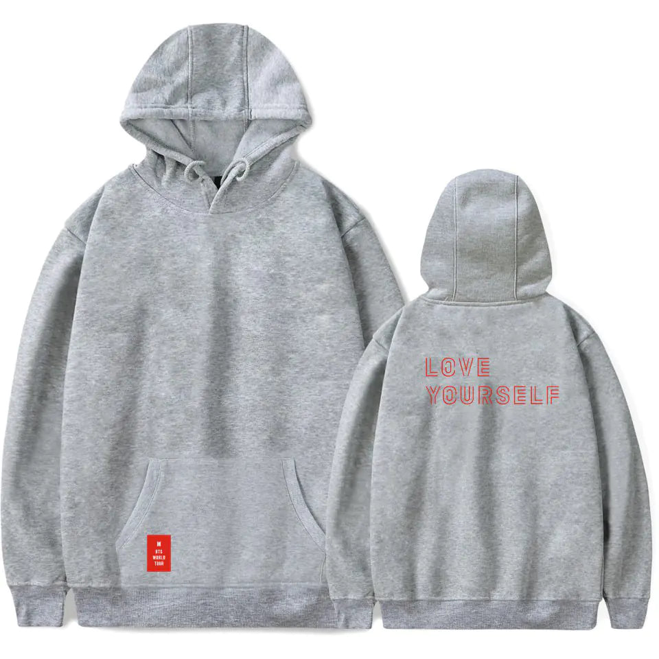 BTS Love Yourself Oversized Hoodie for Unisex