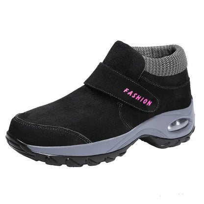 Warm Women's Cushion Sole Non-Slip Sports Shoes