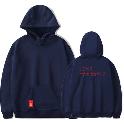 BTS Love Yourself Oversized Hoodie for Unisex