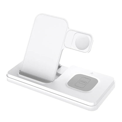 3 - in - 1 Wireless Charger Stand & Pad | Fast Charging Station for Desk. - Shaikat And Zuthi’s Tech Ideas