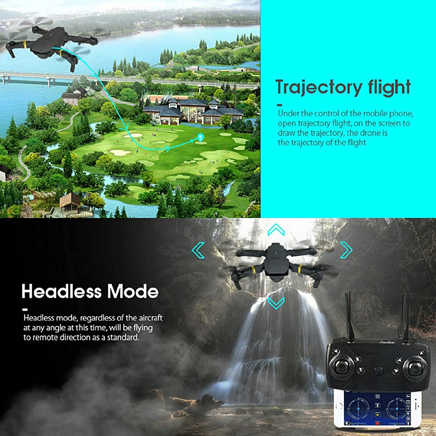 4K HD Dual Camera RC FPV WiFi Portable Wide Angle Foldable Quadcopter Drone - Shaikat And Zuthi’s Tech Ideas