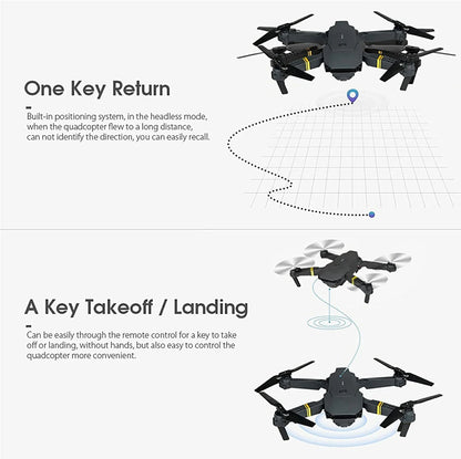 4K HD Dual Camera RC FPV WiFi Portable Wide Angle Foldable Quadcopter Drone - Shaikat And Zuthi’s Tech Ideas