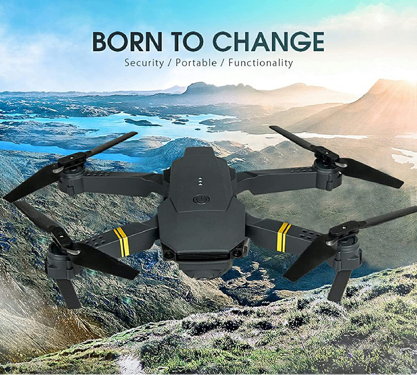 4K HD Dual Camera RC FPV WiFi Portable Wide Angle Foldable Quadcopter Drone - Shaikat And Zuthi’s Tech Ideas