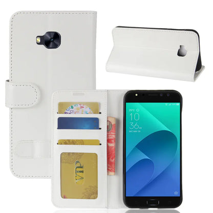 Asus Phone Case, Crazy Horse Texture Wallet Cover
