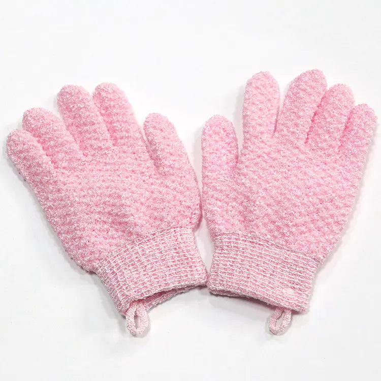 Exfoliating Bath Gloves and Body Brush for Skin Care