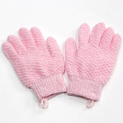 Exfoliating Bath Gloves and Body Brush for Skin Care