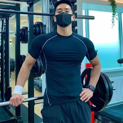 Men's Short Sleeve Personal Trainer Overalls