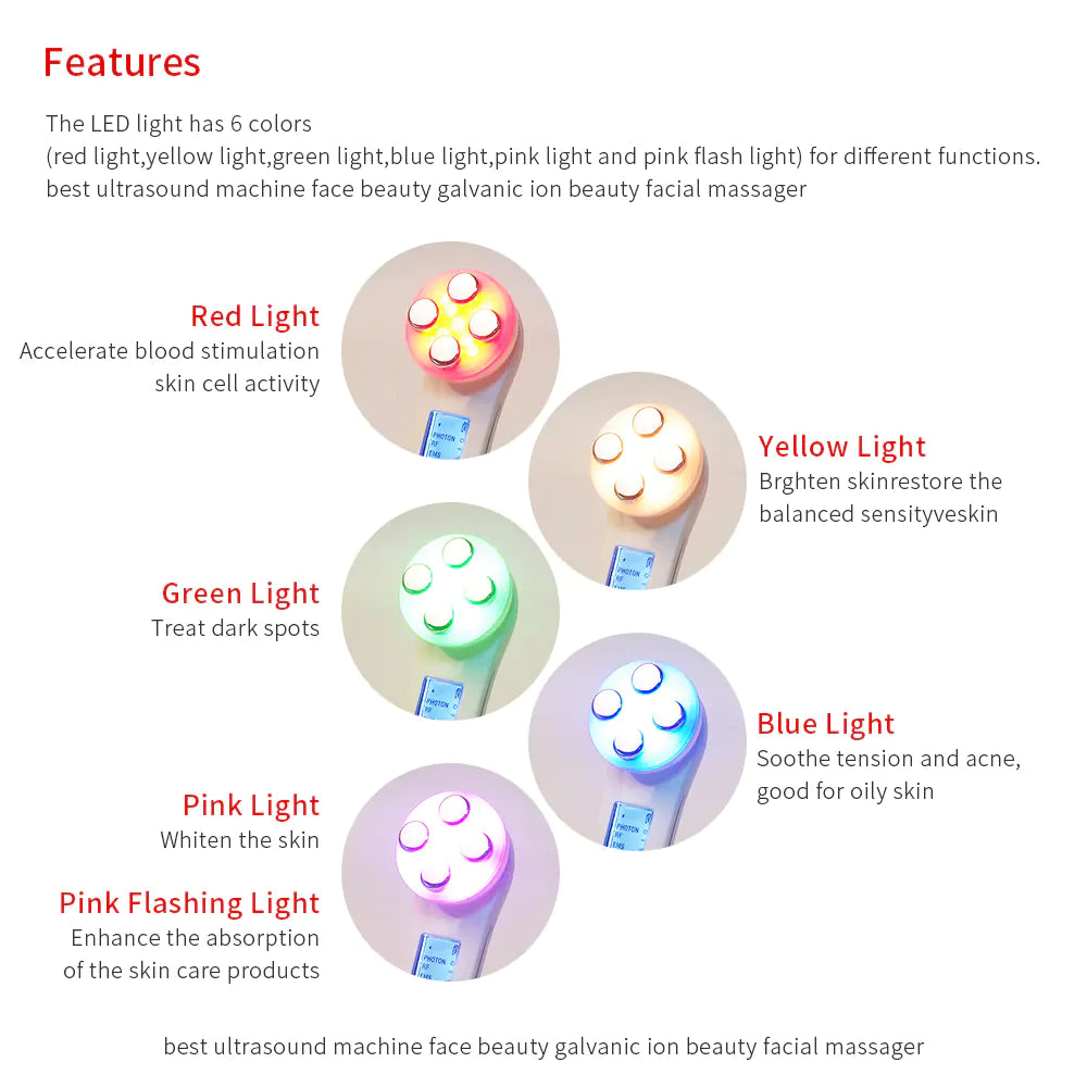 Ems Radio Frequency Beauty Instrument for Skin Care