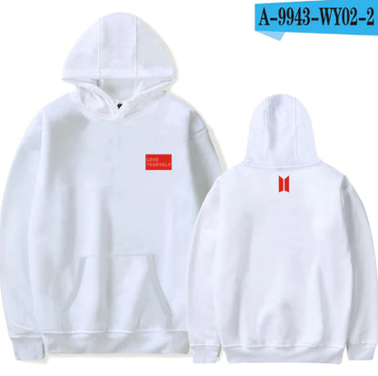 BTS Love Yourself Oversized Hoodie for Unisex