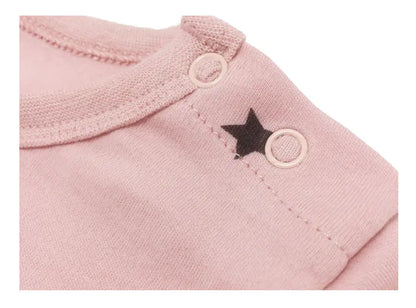 Baby Romper Long Sleeve Moon Stars Outfit for Infants
