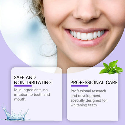 Eelhoe Purple Toned Teeth Set Clean Teeth Breath Care Mouth Clean Mouth Care