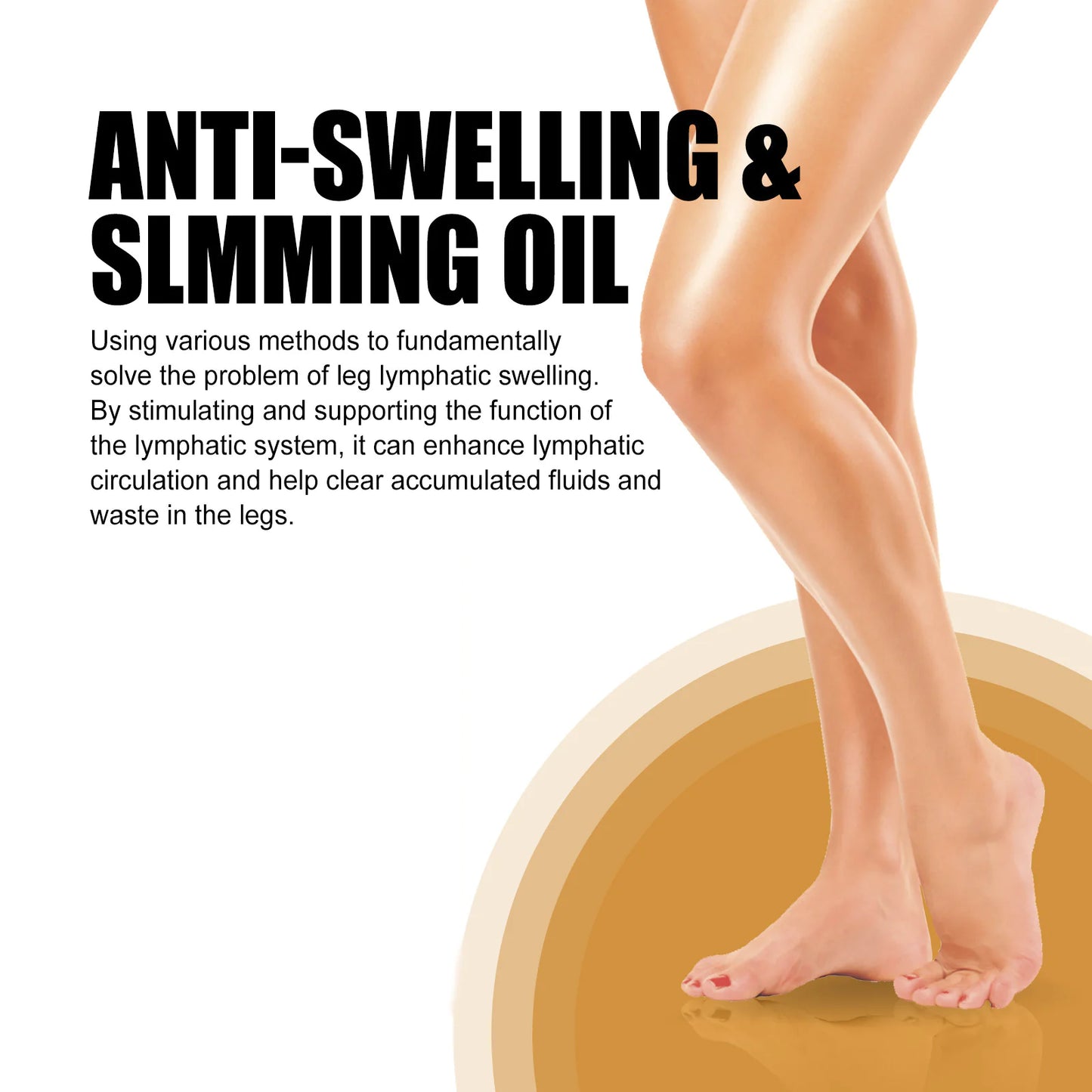 Moisturizing Body Skin Daily Care Leg Massage Essential Oil