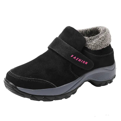 Warm Women's Cushion Sole Non-Slip Sports Shoes