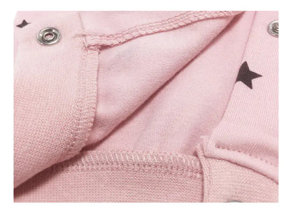 Baby Romper Long Sleeve Moon Stars Outfit for Infants