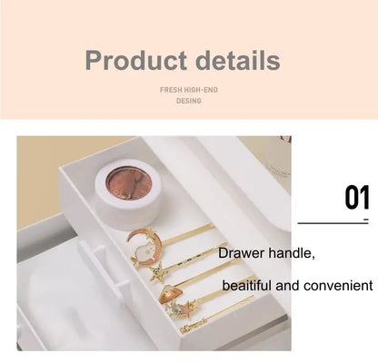 Beauty Routine Organizer for Makeup, Skin Care & Jewelry