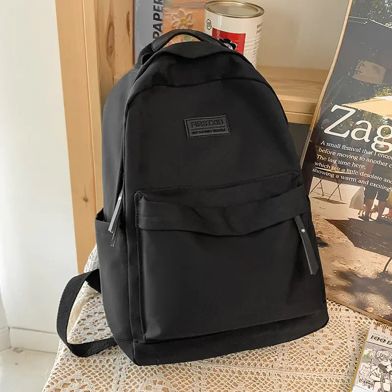 Stylish Minimalist Backpack for Students and Girls