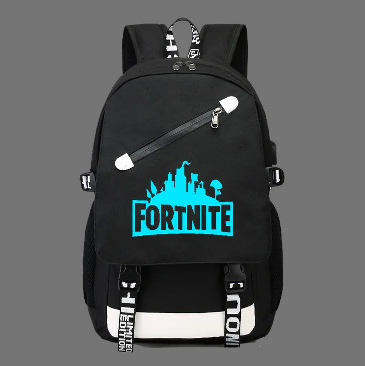 Glow-in-the-Dark Backpack for Students and Casual Use