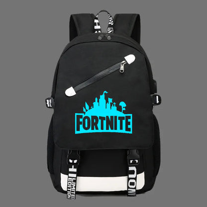 Glow-in-the-Dark Backpack for Students and Casual Use