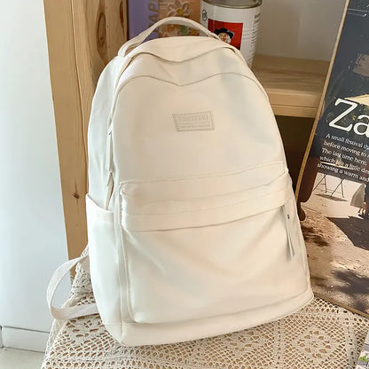 Stylish Minimalist Backpack for Students and Girls