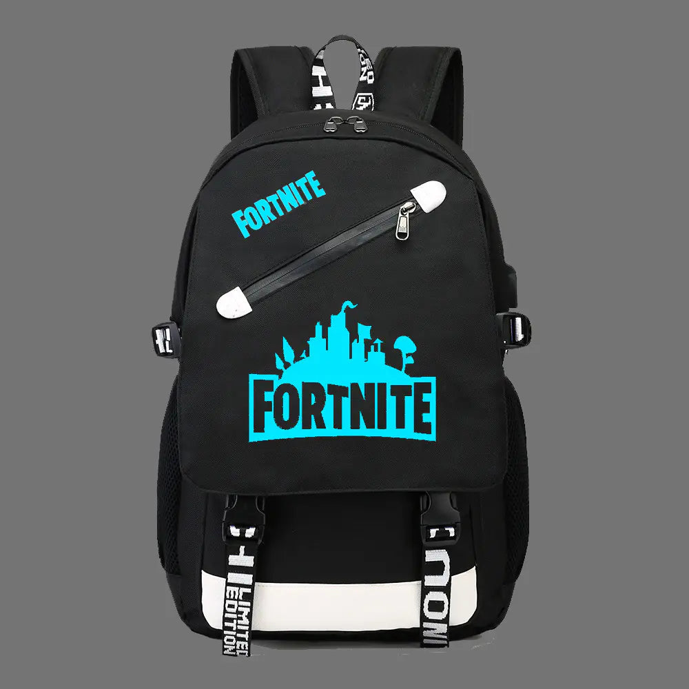 Glow-in-the-Dark Backpack for Students and Casual Use