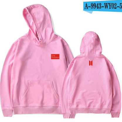 BTS Love Yourself Oversized Hoodie for Unisex