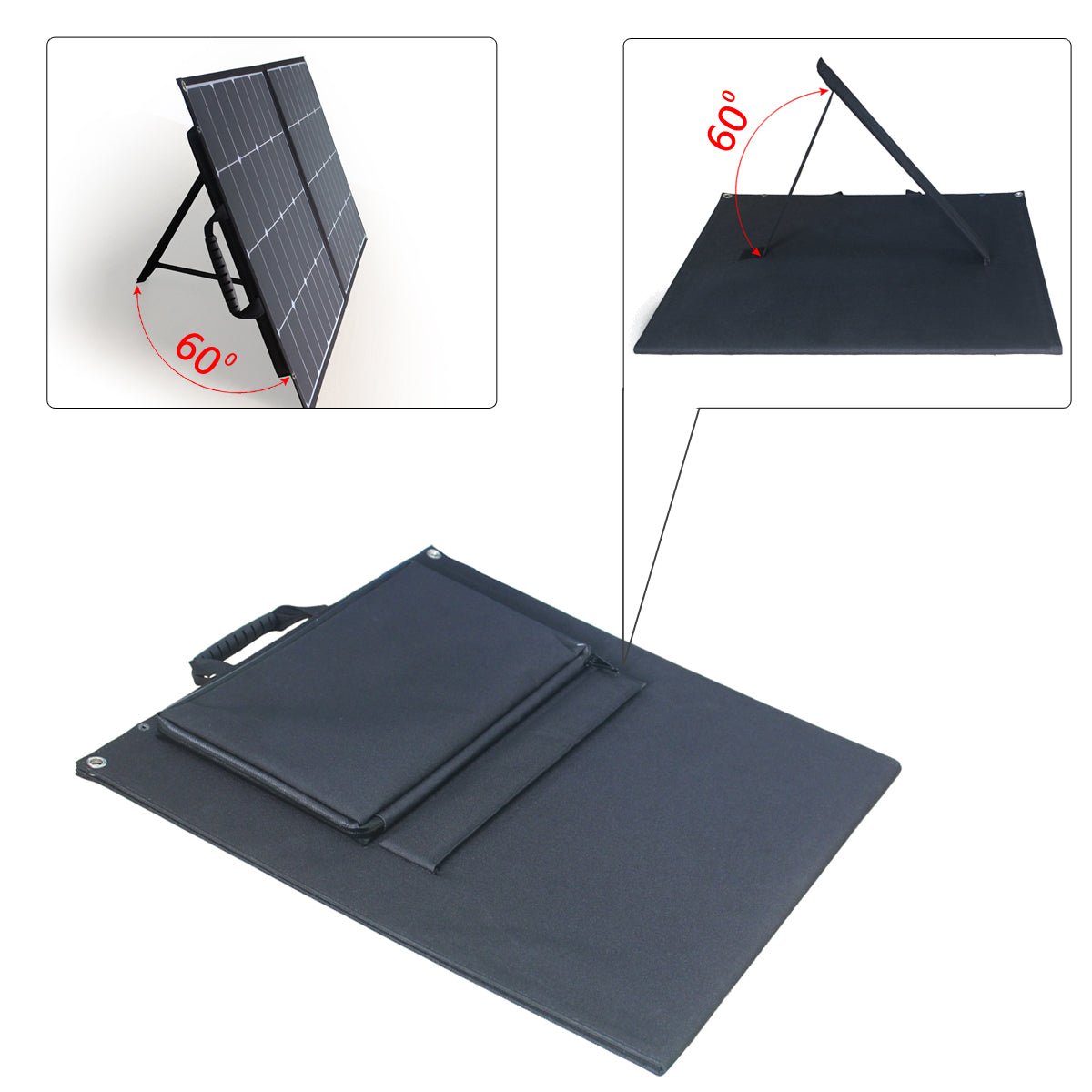 ACOPOWER 100 Watt Monocrystalline Sunpower Foldable Solar Panel - Shaikat And Zuthi’s Tech Ideas