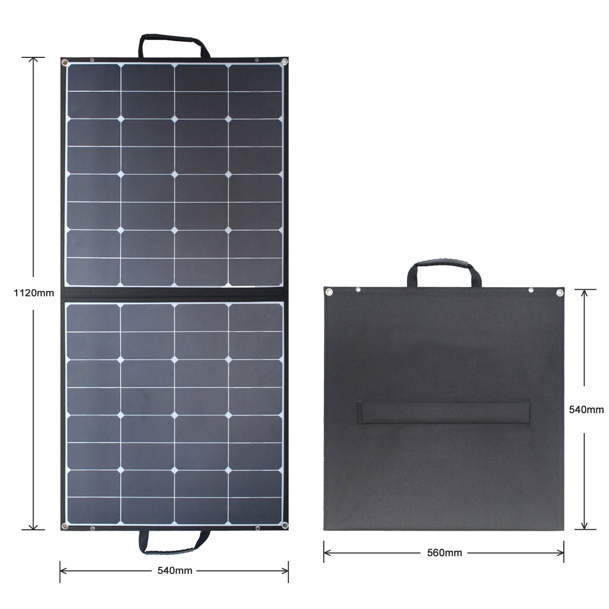 ACOPOWER 100 Watt Monocrystalline Sunpower Foldable Solar Panel - Shaikat And Zuthi’s Tech Ideas