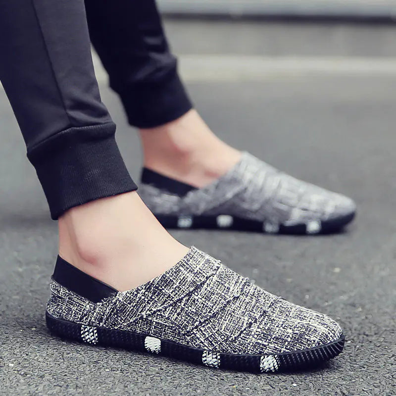 Men's Summer Ethnic Style Casual Canvas Espadrilles