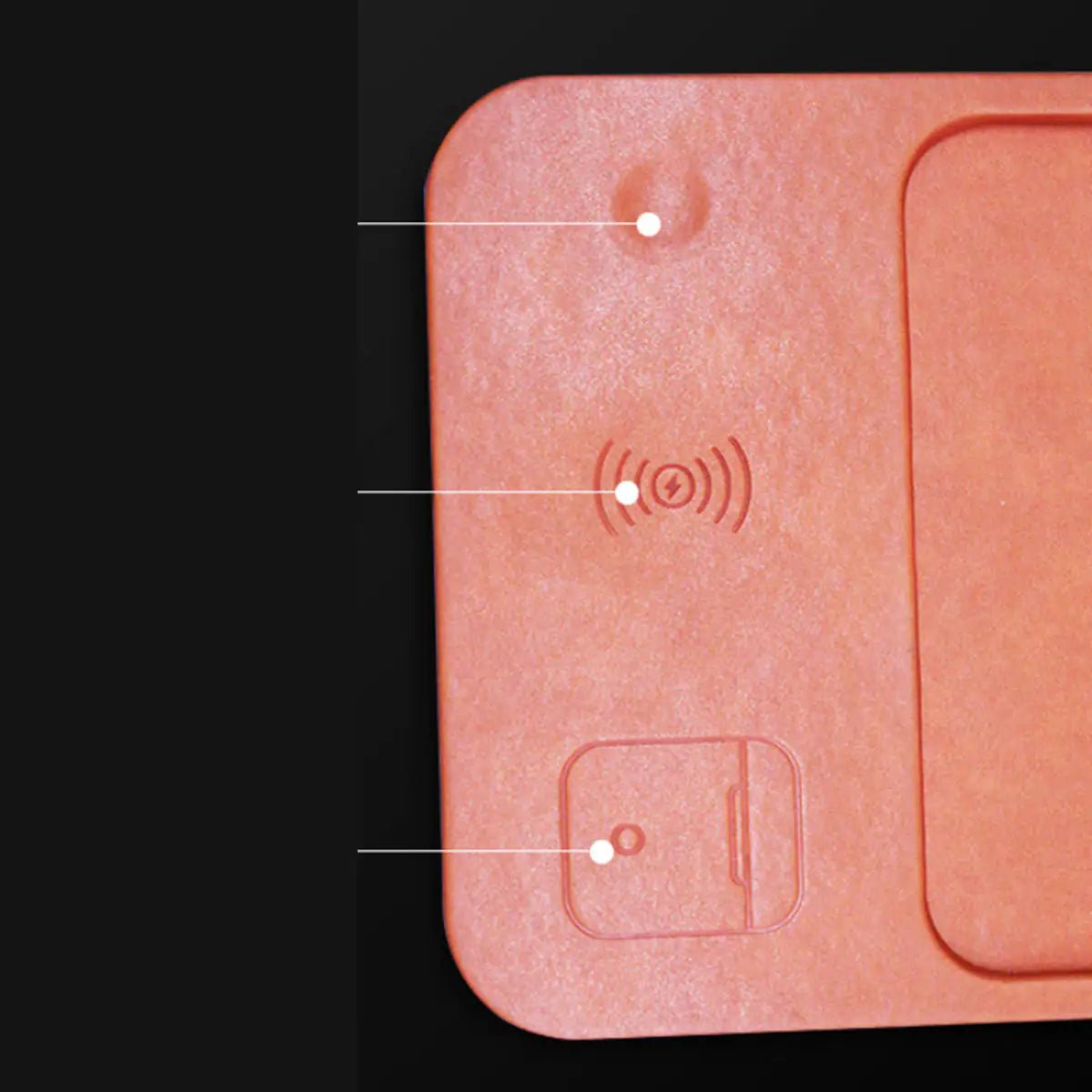 Catch All Tray Pod With 3 In 1 Smart Wireless Charger - Shaikat And Zuthi’s Tech Ideas