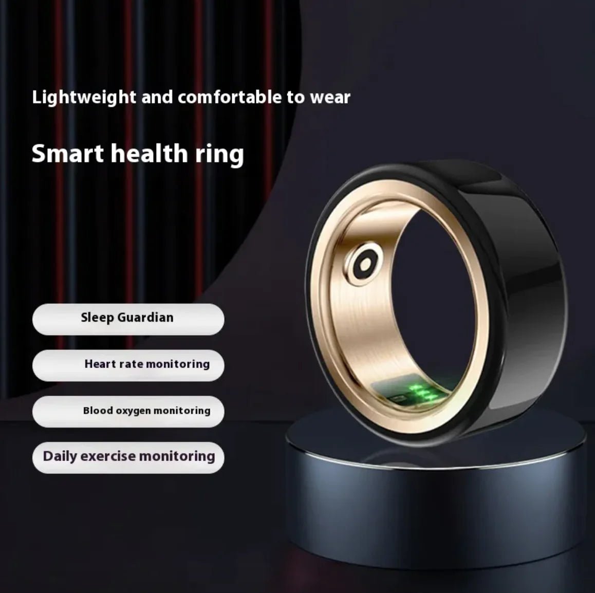 Ceramic Health Monitoring Smart Ring - Shaikat And Zuthi’s Tech Ideas