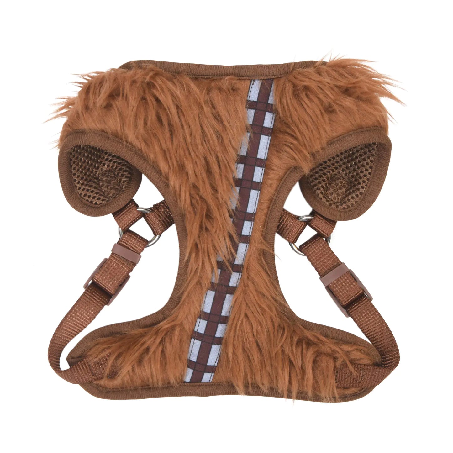 Star Wars for Pets Chewbacca Cosplay Dog Harness for Medium Dogs Medium (M) | Brown Medium Dog Harness is Cute No Pull Dog Harness | Merch for Dogs or Pet CostumeFF15813
