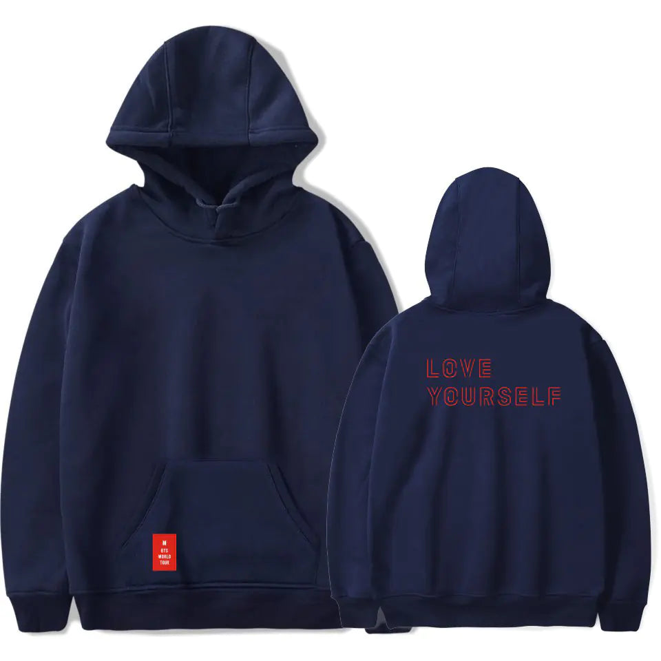 BTS Love Yourself Oversized Hoodie for Unisex