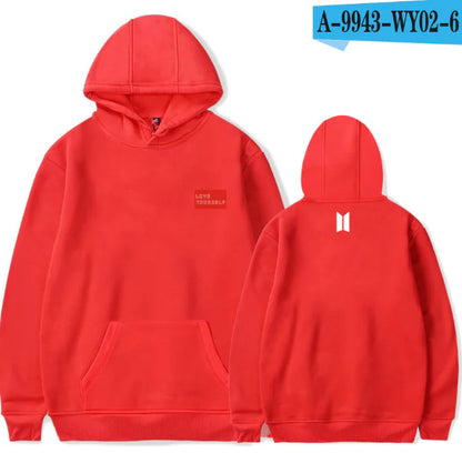 BTS Love Yourself Oversized Hoodie for Unisex