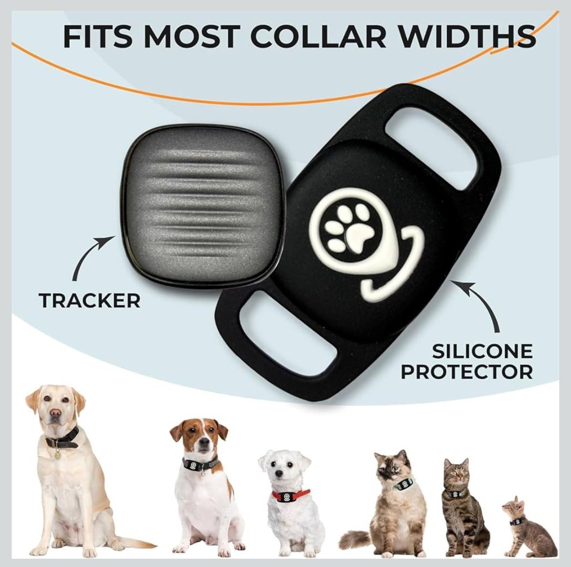 Dog Tracker Smart Pet Location Tracker with Collar Holder Personalized Smart Item Finder MFi Certificated Dog Tracking Device No Monthly Fee Works with Find My (iOS Only) Not a GPS Tracker - Shaikat And Zuthi’s Tech Ideas