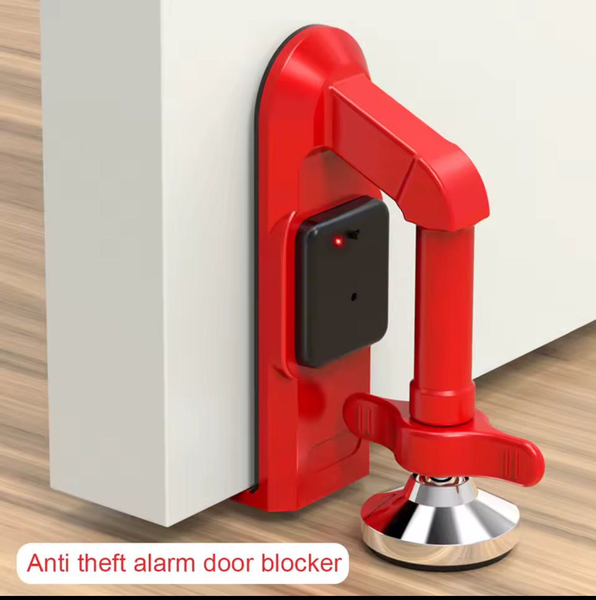 Door Stop Alarm,Portable Door Lock Brace,Adjustable Non - Slip Door Personal Protection Home Security for Hotel Travel - Shaikat And Zuthi’s Tech Ideas