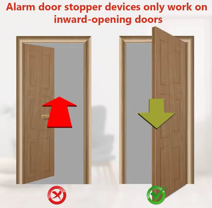 Door Stop Alarm,Portable Door Lock Brace,Adjustable Non - Slip Door Personal Protection Home Security for Hotel Travel - Shaikat And Zuthi’s Tech Ideas