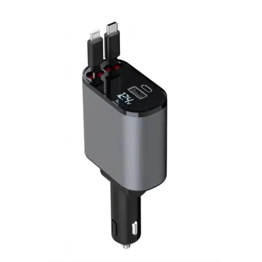 FAST 100W Car Phone Charger Lighter USB And TYPE - C Adapter - Shaikat And Zuthi’s Tech Ideas