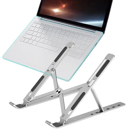 Foldable Laptop Stand Adjustable Notebook Stand Portable Laptop - Shaikat And Zuthi’s Tech Ideas