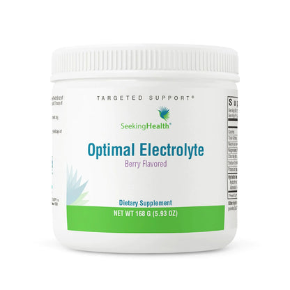 Seeking Health Optimal Electrolyte Powder Berry Flavor Healthy Energy and Endurance Support Promotes Hydration and Healthy Muscles Vegan and Vegetarian (30 servings)*