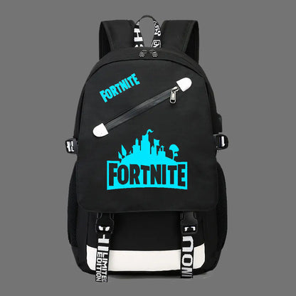 Glow-in-the-Dark Backpack for Students and Casual Use
