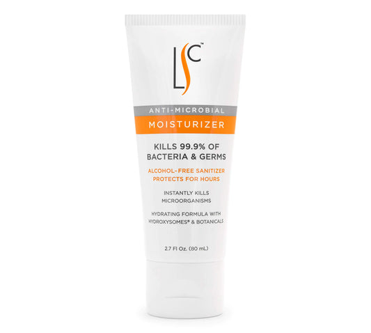 LABORATORY SKIN CARE | Hand and Body Hydrating and Nourishing Moisturizer for Adults and Children with Sensitive skin Unscented Sanitizing Alcohol-free 2.7 oz